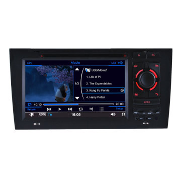 Navigation GPS pour Audi S6 / A6 / RS6 Lecteur DVD